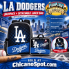 La Dodgers Licensed Backpack and Lunchpail