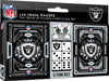 Las Vegas Raiders - 2-Pack Playing Cards & Dice Set