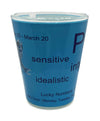 "Pisces" Zodiac Shot Glass 2 Oz Best Seller - Chicano Spot
