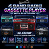 Blue Supersonic SC-3201BT boombox