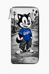 Womens Zipper Wallets Felix The Cat Dodgers