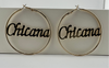 Big Hoop Earrings- CHICANA - Chicano Spot