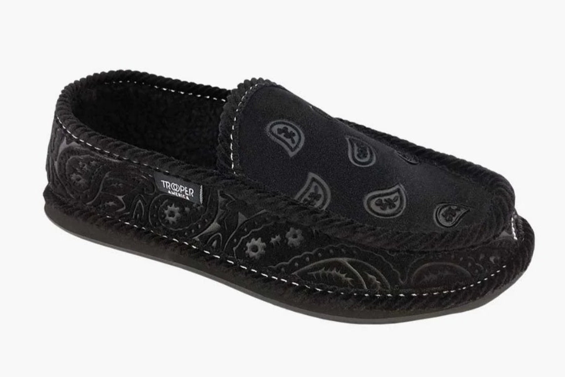 Trooper Newbuck Fur Bandana Slippers - Main Image