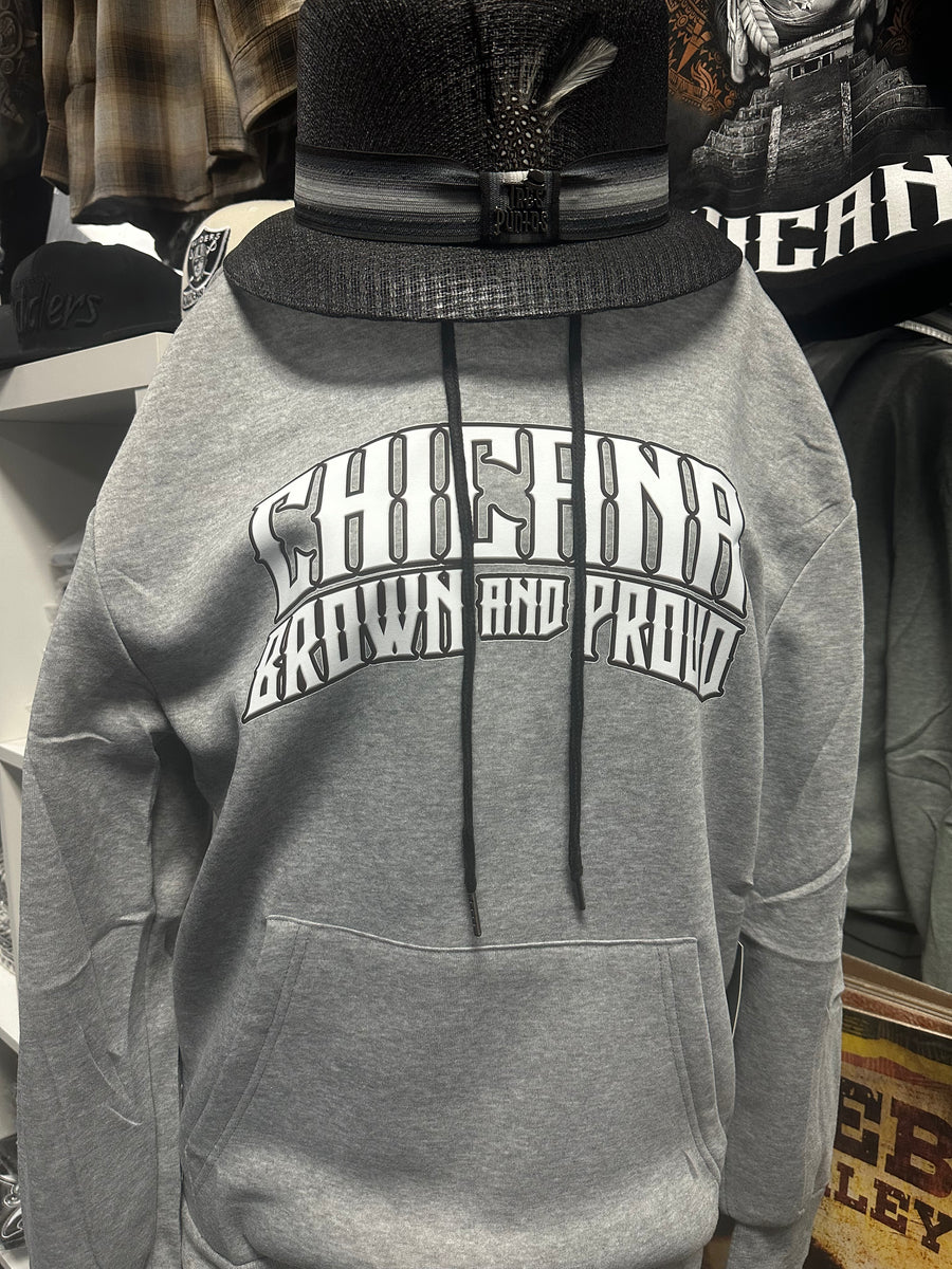 Chicana Brown And Proud Hoodie Chicano Spot