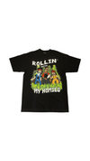 Rolling With My Homies T-Shirt - Chicano Spot