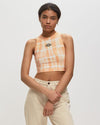 Dickies Women's Westfir Vest Cropped Tank Top - Chicano Spot
