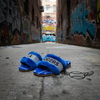 Los Angeles Dodgers womens slides