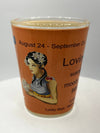 "Virgo" Zodiac Shot Glass 2 Oz Best Seller - Chicano Spot