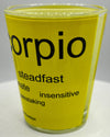 "Scorpio" Zodiac Shot Glass 2 Oz Best Seller - Chicano Spot