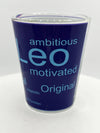 "Leo" Zodiac Shot Glass 2 Oz Best Seller - Chicano Spot
