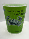 "Cancer" Zodiac Shot Glass 2 Oz Best Seller - Chicano Spot