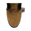 Honey Brown Leather Aztec Men’s shoes - Chicano Spot