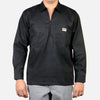 Ben Davis Long Sleeve Solid 1/2 Zip Shirt - Chicano Spot