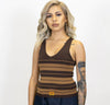FB County Charlie Brown Tank Tops - Chicano Spot