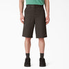 Dickies Dark Brown Twill Work Shorts Loose Fit 13β inseam - Chicano Spot