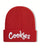 Red Beanie white text
