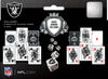 Las Vegas Raiders - 2-Pack Playing Cards & Dice Set