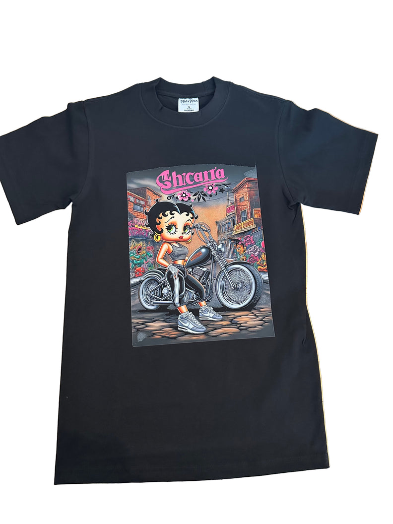 Lowrider Chicana Tee | Chicano Spot