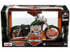 Harley Davidson Custom 2013 XL 1200V Seventy Two 1:12 Green - Chicano Spot