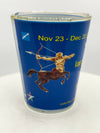 "Sagittarius" Zodiac Shot Glass 2 Oz Best Seller - Chicano Spot