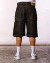Lowrider Black Retro Shorts - Chicano Spot