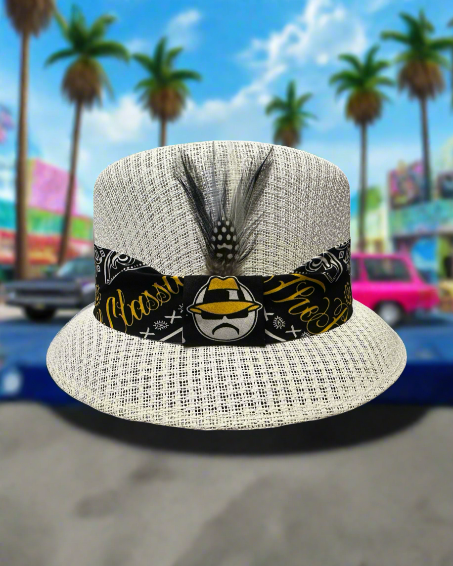 Chicano Spot Lowrider Bandana Brim M L