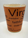 "Virgo" Zodiac Shot Glass 2 Oz Best Seller - Chicano Spot