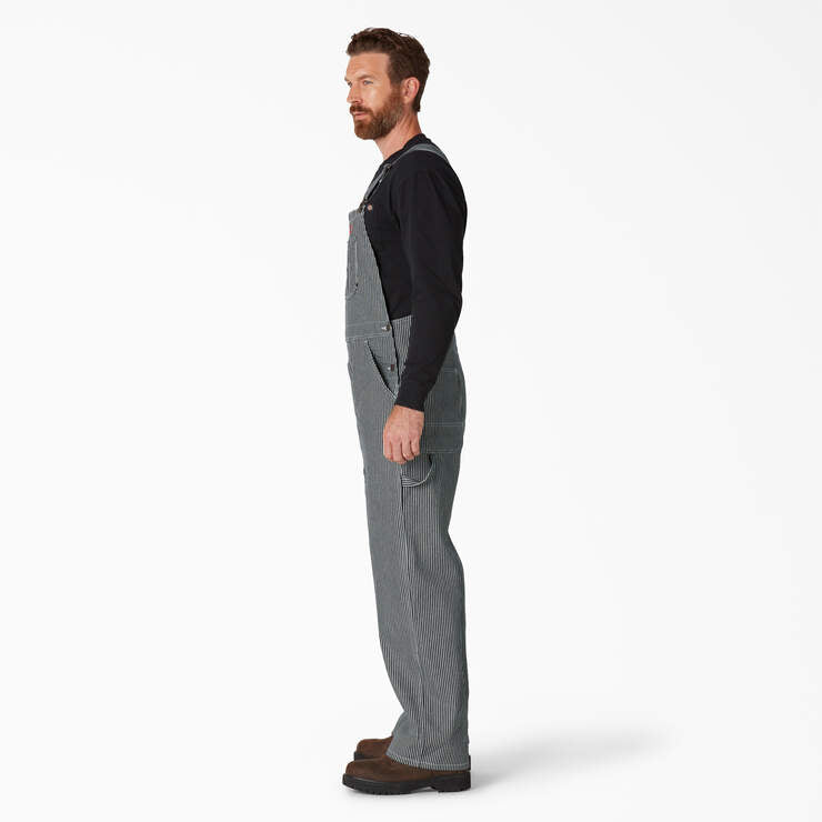Salopette Uomo Dickies Hickory - Tuta Da Lavoro In Cotone 100% - Foto 3