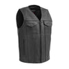 Badlands Men's Motorcycle Leather Vest