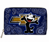 Womens Zipper Wallets Felix Chevy Emblem 4 Colors