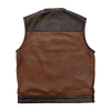 Gunner Men's Leather Motorcycle Vest (Limited Edition)