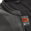 Club House Men's Leather Motorcycle Vest