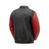 Moto Bomber Two Tone - Men's Leather Jacket