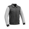 Moto Bomber Two Tone - Men's Leather Jacket