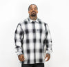 FB County Long Sleeve Zip Shirt - Chicano Spot