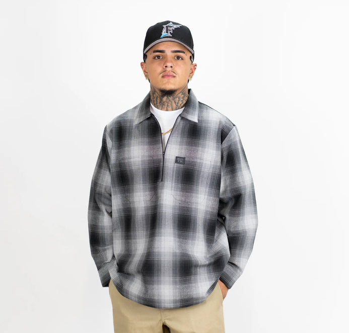 福袋 売れ残り County FB Long Spot Chicano | Shirt Zip Sleeve カーディガン