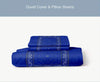 3pc Blue Bandana Duvet Cover Set US King - Chicano Spot
