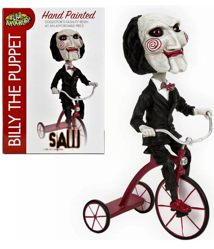 Billy The Puppet NECA SAW Head Knocker, Saw Movie