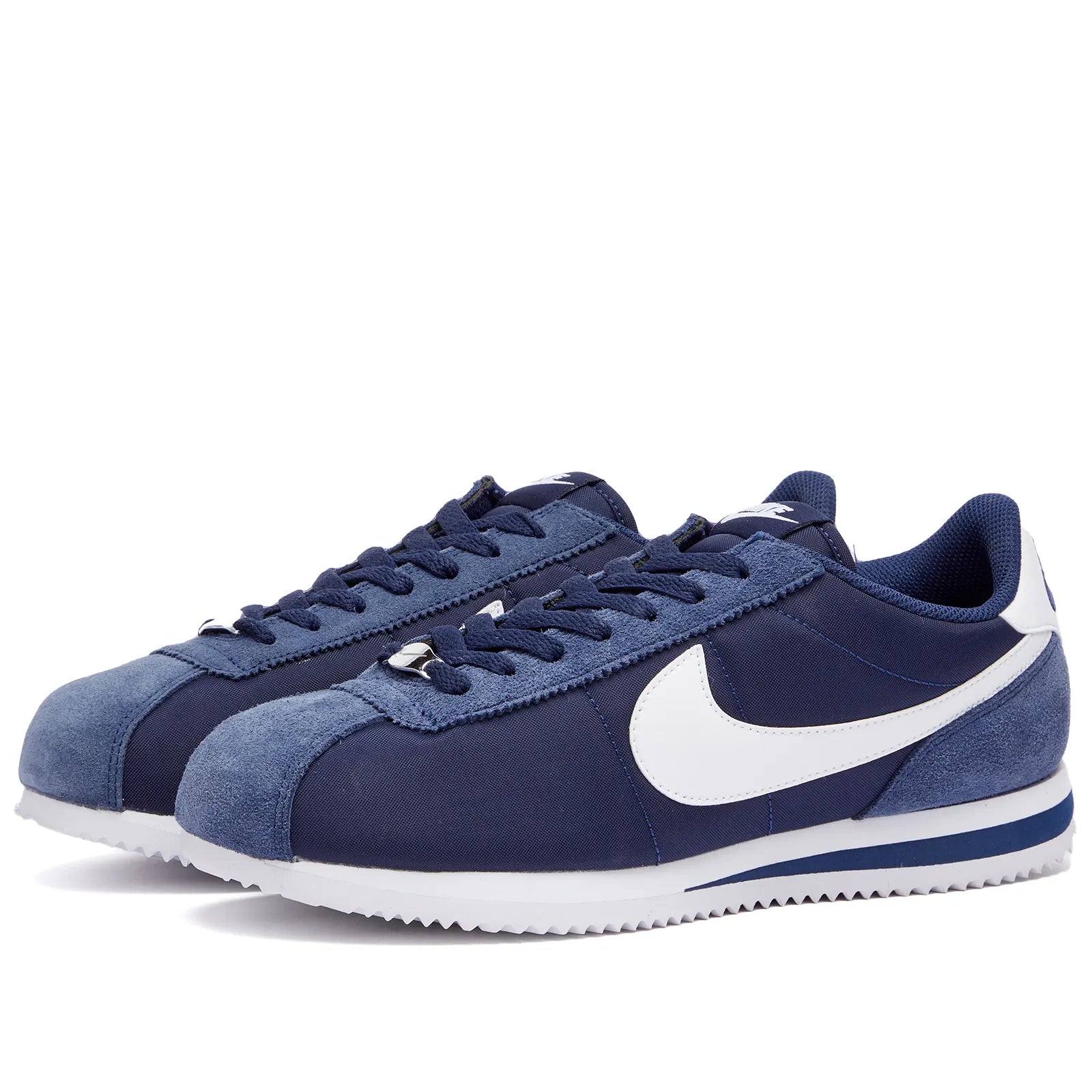 Navy blue and white cortez online