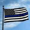 Thin Blue Line American Flag - Chicano Spot