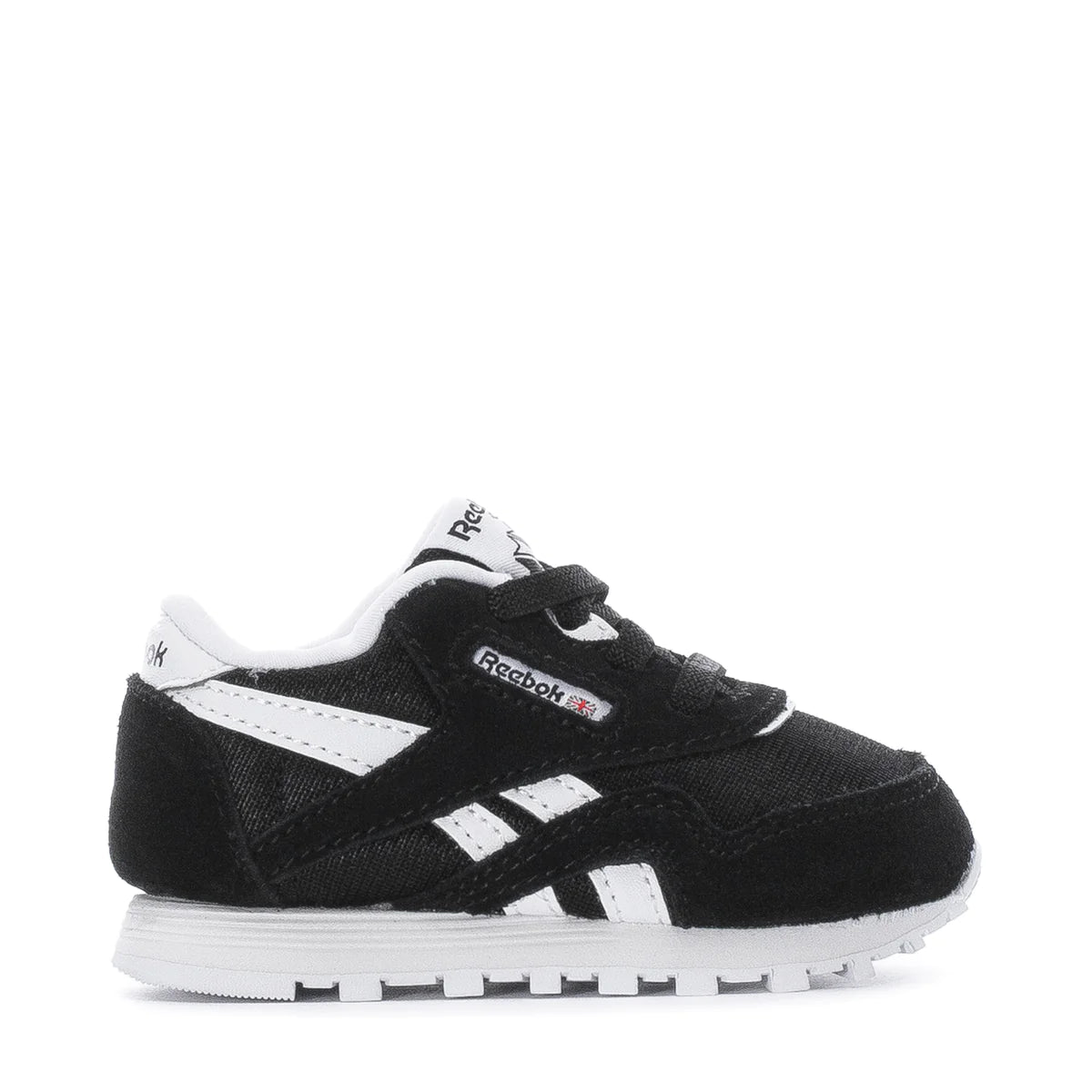 Infants Reebok Classic Nylon Black/White | Chicano Spot