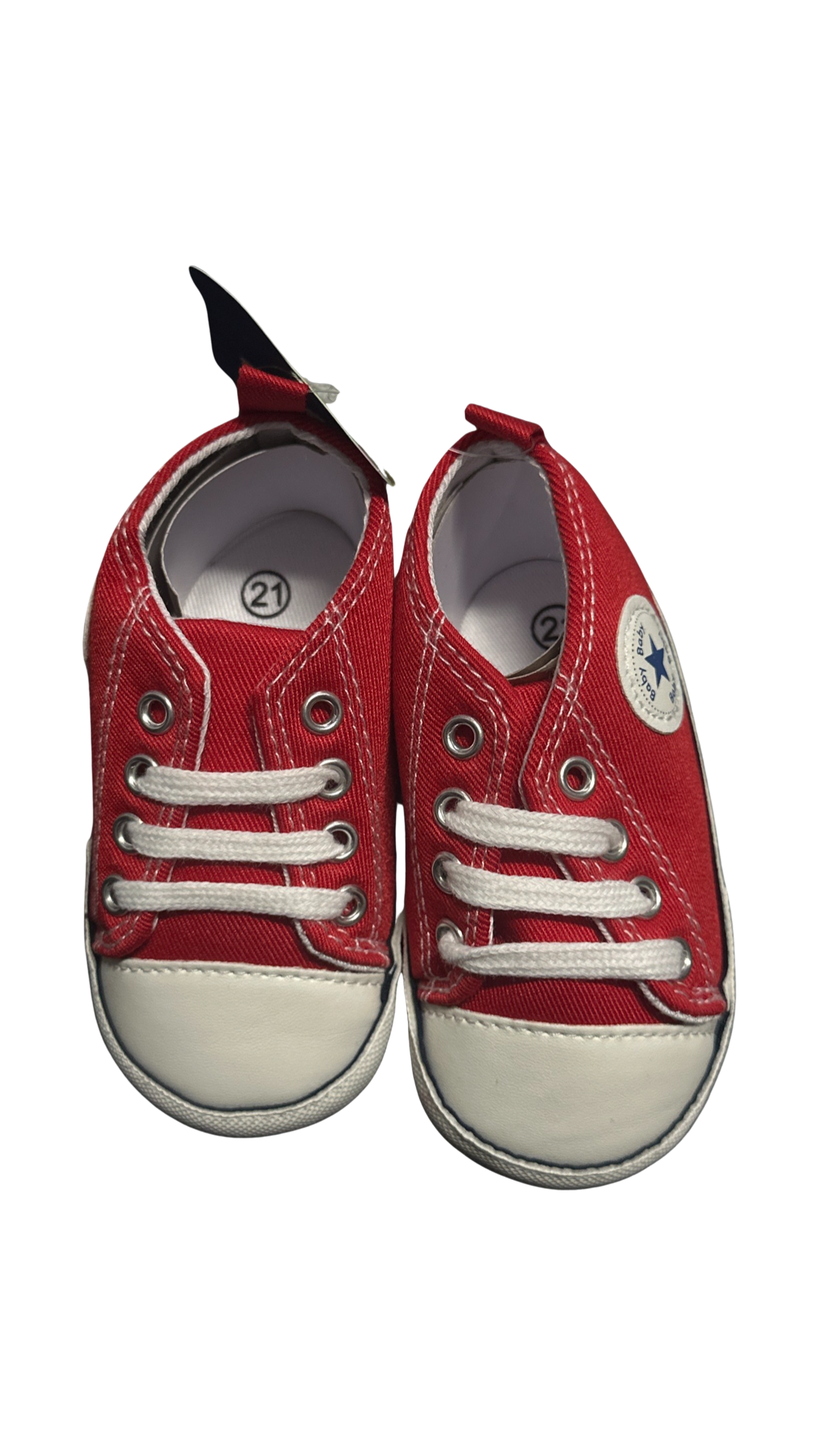 Baby Converse Shoes Red 21
