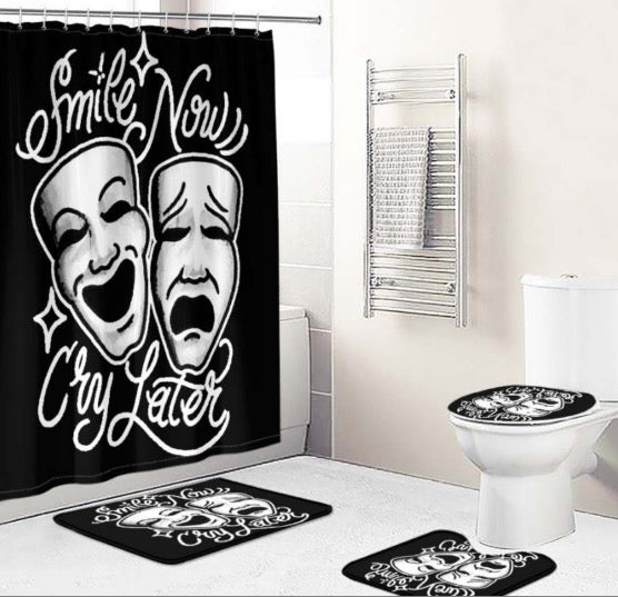 Blood In Blood Out Shower Curtain Vatos Locos East Los Angeles Bathroom Decor Chicanos Housewarming Gift For Boyfriend Gangster 2024 Bathroom