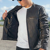 Indy Men's Motorcycle Leather Jacket