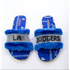 Los Angeles Dodgers womens slides