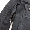 Rowdy Men's Thunder Denim Motorcycle Jacket