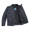 Rowdy Men's Thunder Denim Motorcycle Jacket