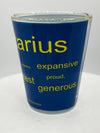 "Sagittarius" Zodiac Shot Glass 2 Oz Best Seller - Chicano Spot