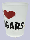 "I Love Cougars" Frosted Funny Shot Glass 2 oz - Chicano Spot