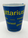 "Sagittarius" Zodiac Shot Glass 2 Oz Best Seller - Chicano Spot